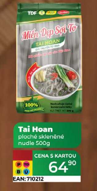 Tại Hoan ploché skleněné nudle 500g 