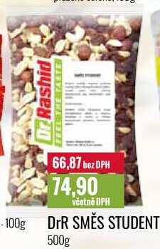 DrR SMĚS STUDENT 500g 