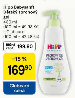Hipp Babysanft Dětský sprchový gel, 400 ml  