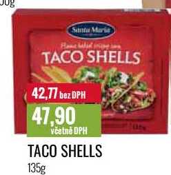 TACO SHELLS 135g 