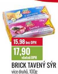 BRICK TAVENÝ SÝR 100g 