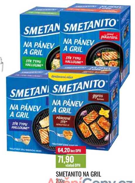 SMETANITO NA GRIL 200g 