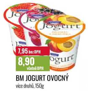 BM JOGURT OVOCNÝ 150g 