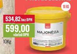 MAJONÉZA 10 Kg