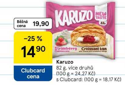 Karuzo, 82 g, více druhů 