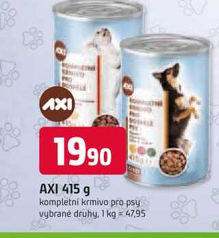 AXI 415 g kompletní krmivo pro psy 
