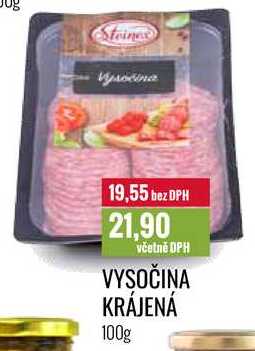 VYSOČINA KRÁJENÁ 100g 