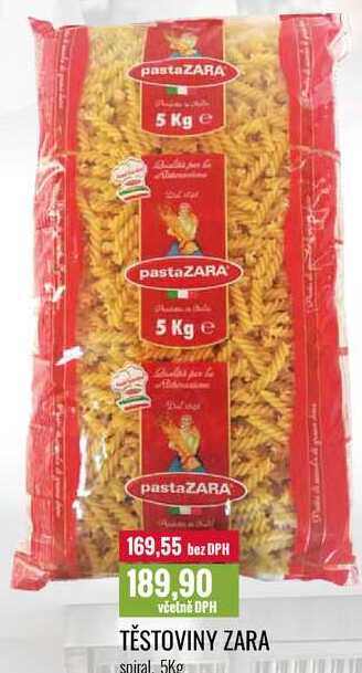 TĚSTOVINY ZARA 5kg