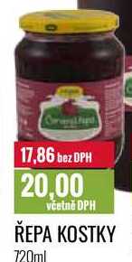 ŘEPA KOSTKY 720ml 