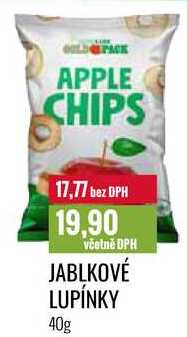 JABLKOVÉ LUPÍNKY 40g