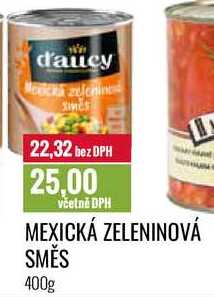 MEXICKÁ ZELENINOVÁ SMĚS 400g