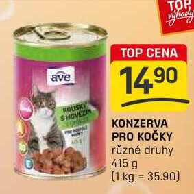 Konzerva pro kočky 415g