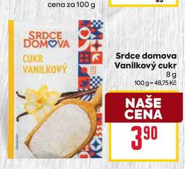 Srdce domova Vanilkový cukr 8 g