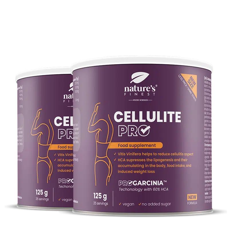 Anti Cellulite Pro 1+1 | Boj proti celulitidě | Podpora redukce tuků | Hydroxycitronová kyselina | Extrakt z Garcinie cambogia | HCA