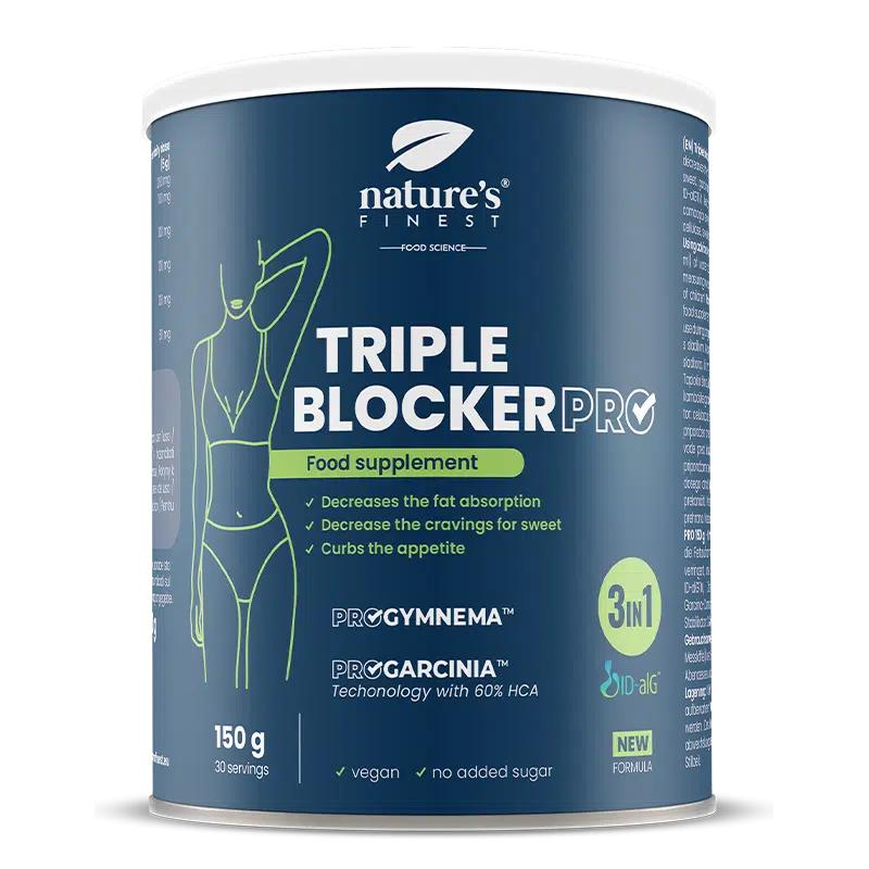 Triple Blocker Pro | Sacharidový blokátor | Blokátor cukru | Tukový spalovač | Gymnema sylvestre | HCA