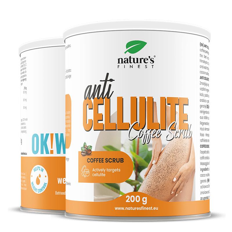 Cellulite Fix | 1+1 | Anti-cellulitidový Balíček | Odplavení Nadbytečné Vody | Snížení Celulitidy Strií | Kůže Napnutá | Přírodní