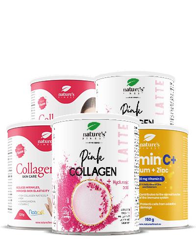 2x Kolagen SkinCare + 2x PINK LATTE Kolagen + Selen