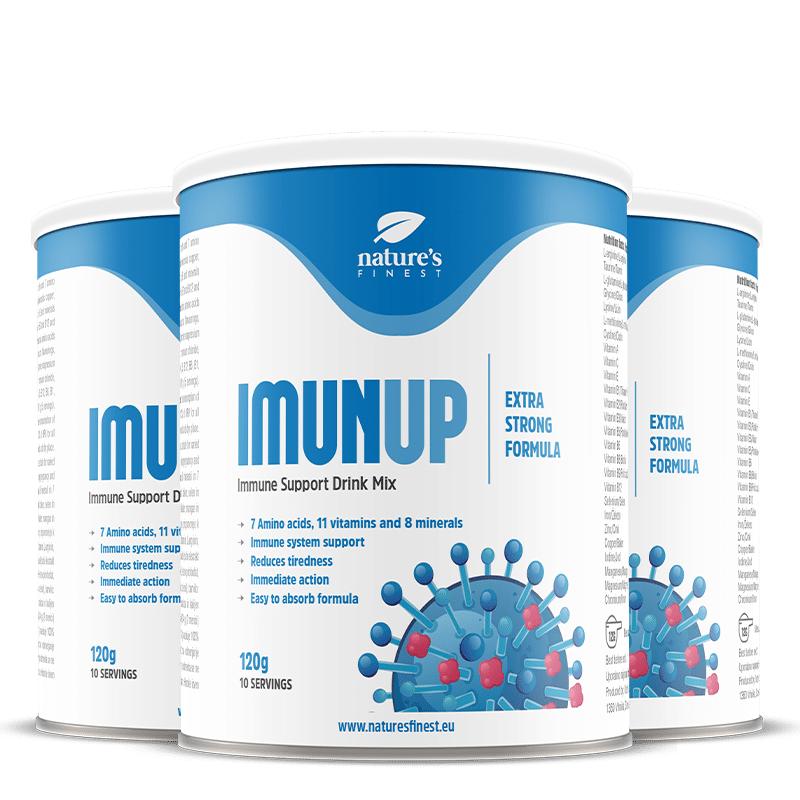 Imunup | 2+1 Zdarma | Posílení Imunitního Systému | Podpora Imunitního Systému | Booster Imunity | L-arginin, L-glutamin | Protizánětlivý