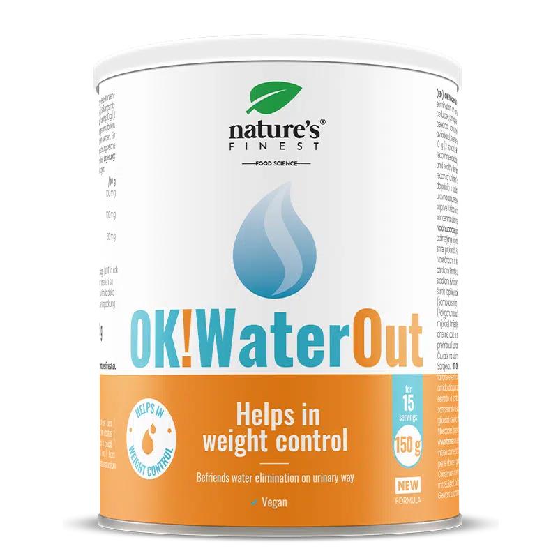 OK!WaterOut | Sleva 20 % | Úbytek vody | Pití proti zadržování vody | Odvodňovač | Eliminace nadbytečné vody | Prášek