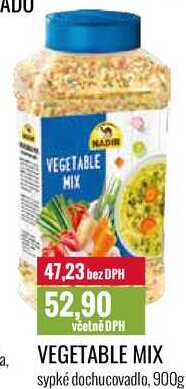 VEGETABLE MIX sypké dochucovadlo, 900g 