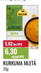 KURKUMA MLETÁ 20g 