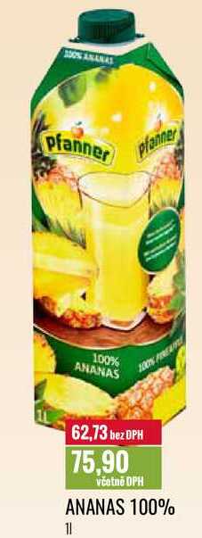 ANANAS 100% 1l