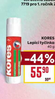 KORES Lepicí tyčinka 40 g 