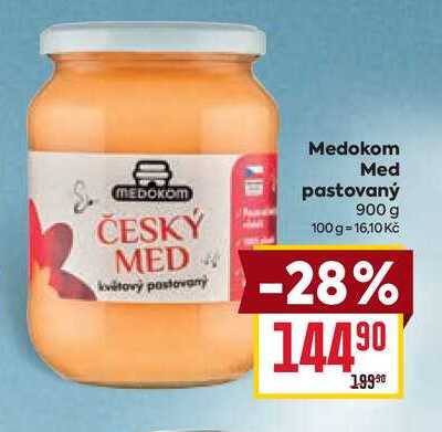 Medokom Med pastovaný 900 g