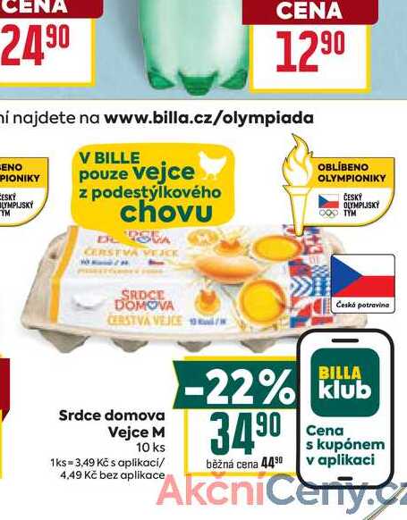 Srdce domova Vejce M 10 ks 