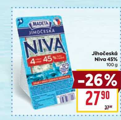 Jihočeská Niva 45% 100g