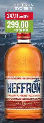 HEFFRON 5YO 38% 0,7l