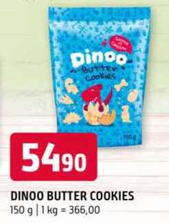 DINOO BUTTER COOKIES 150 g