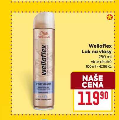 Wellaflex Lak na vlasy 250 ml 