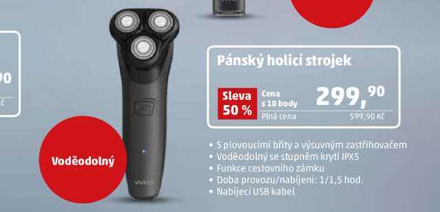 Pánský holicí strojek  