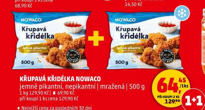 KŘUPAVÁ KŘIDÉLKA NOWACO jemně pikantní, 500 g