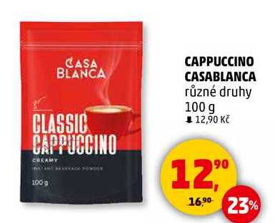 CAPPUCCINO CASABLANCA různé druhy, 100 g 