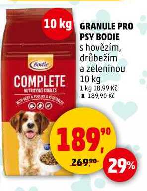 GRANULE PRO PSY BODIE s hovězím, 10 g