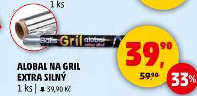ALOBAL NA GRIL EXTRA SILNÝ, 1 ks  