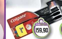 COLGATE kartáček Slim Soft Charcoal 3ks 
