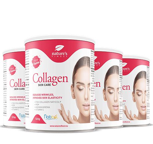 100% Mořský Kolagen | 4x Collagen SkinCare® od Nature's Finest | Nápoj pro Zpevnění Pleti