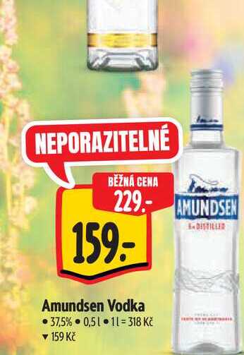  Amundsen Vodka  0,5 l