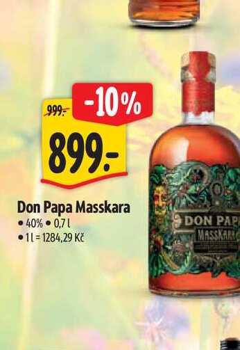  Don Papa Masskara  0,7 l