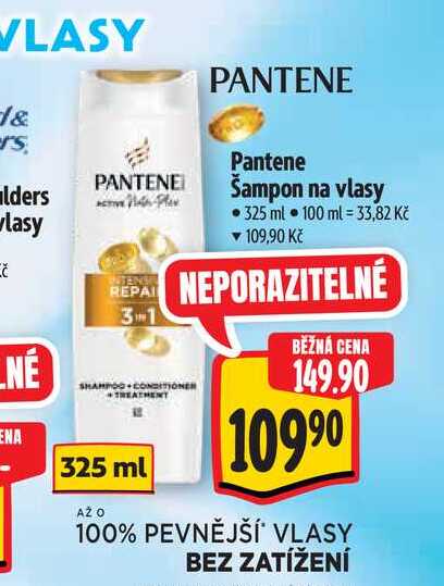  Pantene Šampon na vlasy  325 ml  