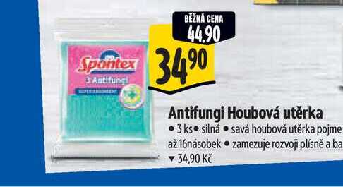  Antifungi Antifungi Houbová utěrka  3 ks 
