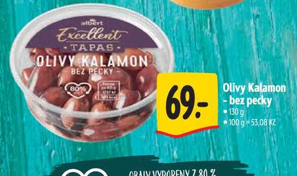  Olivy Kalamon - bez pecky 130 g  
