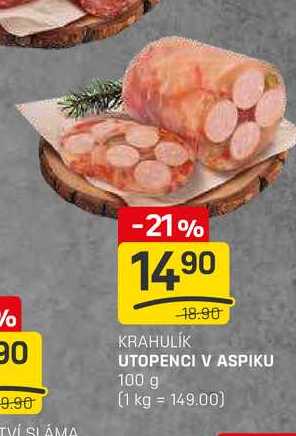 UTOPENCI V ASPIKU 100 g