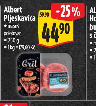 Albert Pljeskavica  250 g
