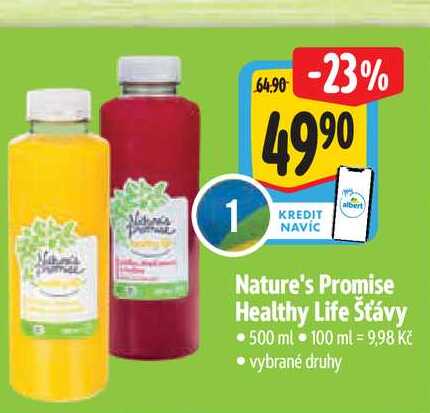  Nature's Promise Healthy Life Šťávy 500 ml  