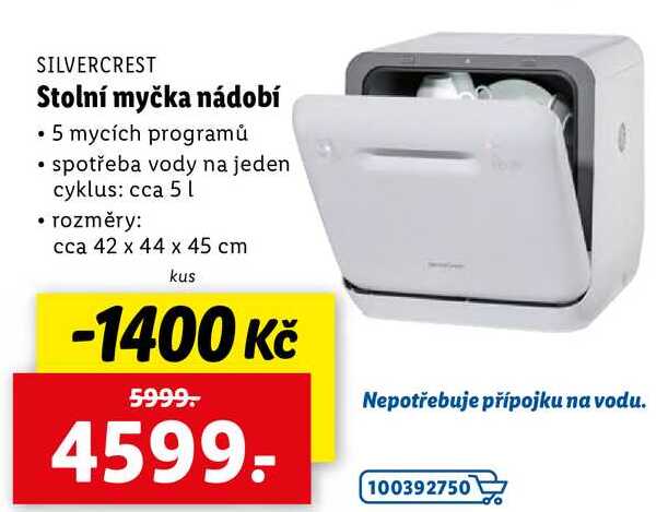 Stolní myčka nádobí 