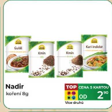 Nadir koření 8g  